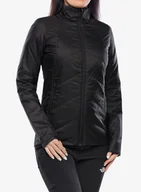 Kurtki damskie - Kurtka hybrydowa damska Icebreaker Helix Jacket - black - miniaturka - grafika 1