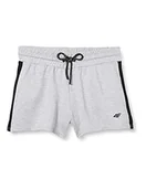 Spodenki damskie - Damskie Krótkie Spodenki 4F L20 SKDD002 27M L - miniaturka - grafika 1