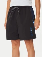 Spodenki damskie - Puma Szorty sportowe PLAYSTATION 624703 Czarny Loose Fit - miniaturka - grafika 1