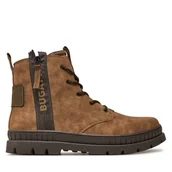 Botki męskie - Kozaki Bugatti 321-AGB33-5000 Brązowy - miniaturka - grafika 1