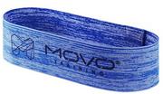 Gumy, taśmy, ekspandery - Materiałowa guma Mini Band o bardzo mocnym oporze - niebieska pętla oporowa do treningu siłowego i poprawy stabilizacji (MOVO  MINI BAND VERY STRONG) - miniaturka - grafika 1