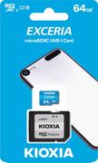 Karty pamięci - KIOXIA Exceria microSDXC 64GB (LMEX1L064GG2) - miniaturka - grafika 1