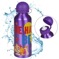Shakery i bidony sportowe - Psi Patrol Skye, Marshall, Rubble aluminiowa butelka, fioletowy bidon 500ml - miniaturka - grafika 1