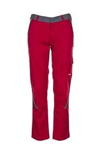 Spodnie damskie - Planam Planam 2391048 rozmiar 48"Highline" damskie spodnie - czerwony/łupkowy/czarny 2391048 - grafika 1