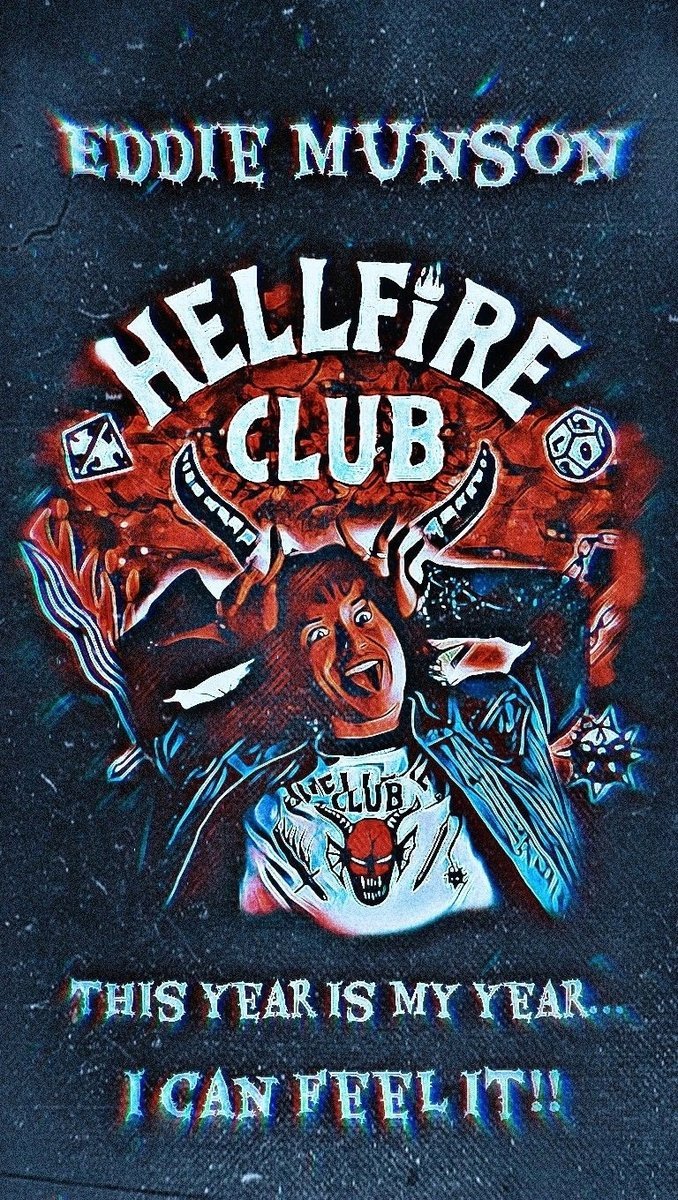 PODKŁADKA POD MYSZ Nadruk 22x18 cm Stranger Things 4 Hellfire Club Prezent
