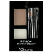 Akcesoria i kosmetyki do stylizacji brwi - REVLON ColorStay Brow Kit 105 Blonde - miniaturka - grafika 1