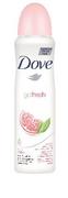 Dezodoranty i antyperspiranty dla kobiet - Dove Go Fresh Pomegranate & Lemon dezodorant spray 150ml 8970216 - miniaturka - grafika 1