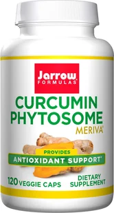 JARROW FORMULAS Curcumin Phytosome 500mg (Meriva)  120 Kapsułek wegetariańskich - Suplementy naturalne - miniaturka - grafika 4