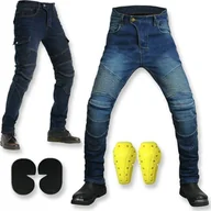 Spodnie rowerowe - VOLERO SPODNIE VOLERO JEANS QUAD MTB CROSS MOTOR ENDURO XXL - miniaturka - grafika 1