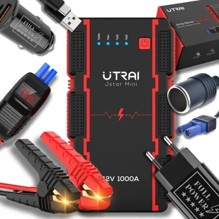 Powerbank 12V Rozrusznik Booster Jump Starter Urządzenie Rozruchowe 1000A Utrai Jstar Mini + Akcesoria Full Power - Urządzenia Rozruchowe - Jump startery - miniaturka - grafika 1