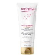 Balsamy i kremy do ciała - Topicrem Ultra-Moisturizing Pearly Body ultranawilżające mleczko do ciała z perłowym wykończeniem 75ml - miniaturka - grafika 1