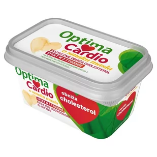 Optima Cardio Margaryna roślinna z dodatkiem steroli roślinnych o smaku masła 400 g - Masło i margaryna - miniaturka - grafika 1
