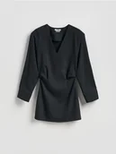 Sukienki - Reserved - Sukienka mini w paski - wielobarwny - miniaturka - grafika 1