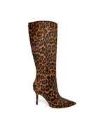 Kozaki damskie - Guess Kozaki FLFGSS LEA11 Brązowy - miniaturka - grafika 1