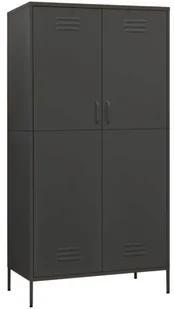 Elior Stalowa szafa gospodarcza dwudrzwiowa antracyt C7-G10 - Szafy biurowe Elior Stalowa szafa gospodarcza dwudrzwiowa antracyt C7-G10 - Szafy biurowe - miniaturka - grafika 1