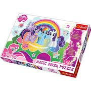 Puzzle - Trefl Magic Decor Kucyki Pony 14605 - miniaturka - grafika 1