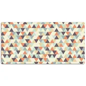 Podkładki na biurko - Duża mata na biurko Małe figury geometryczne 120x60 cm - miniaturka - grafika 1