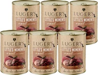 Mokra karma dla psów - Karma mokra dla psów małych ras Luger's Little's Moments z przepiórką i żurawiną zestaw 6 x 400 g - miniaturka - grafika 1