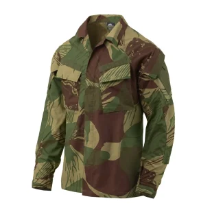 Bluza Mundurowa Helikon-Tex Raid - PolyCotton Stretch Ripstop - Rhodesian Camo - Odzież taktyczna i umundurowanie - miniaturka - grafika 1