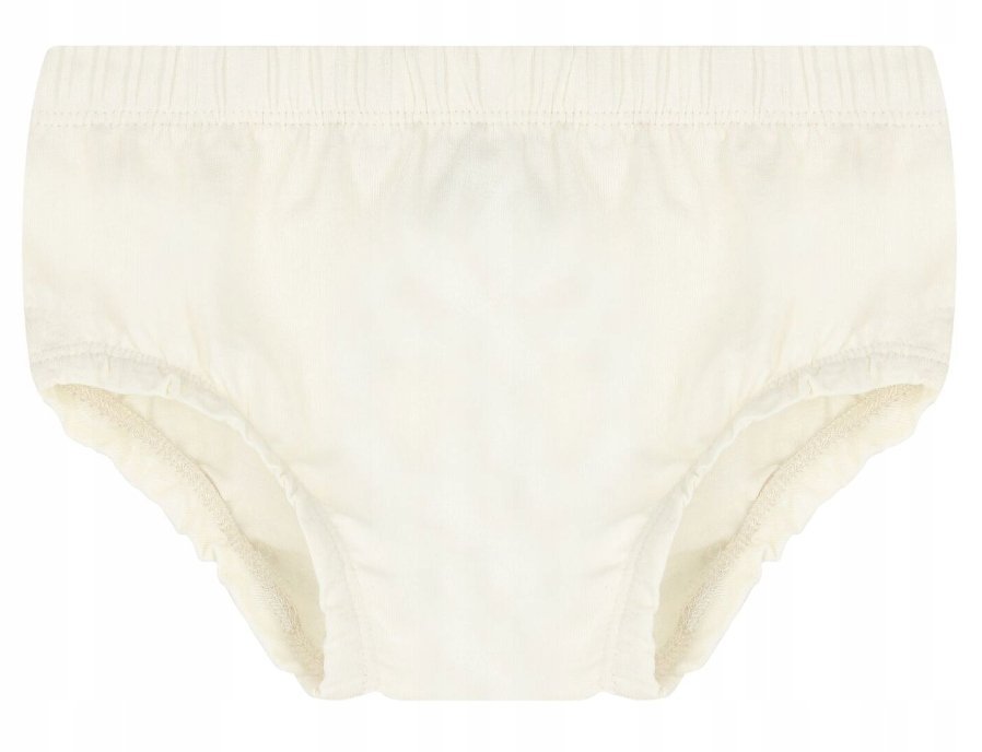 Guess Bawełniane Beżowe Figi Dziecięce na Gumce 64-70 Gma