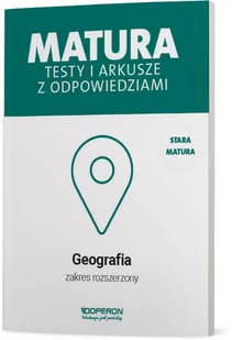OPERON Matura 2021 Geografia. Testy i arkusze ZR OPERON - Dorota Plandowska, Jolanta Siembida, Zbigniew Zan - Pomoce naukowe - miniaturka - grafika 1