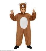 Stroje karnawałowe - Widmann 9750A - Kinderkostüm Bär, Overall mit Maske, circa 113 cm - miniaturka - grafika 1
