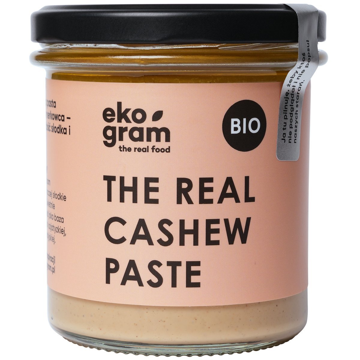 BIO PASTA MASŁO ORZECHOWE Z ORZECHÓW NERKOWCA CERTYFIKAT EKO 300g Ekogram