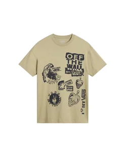 T-shirt Mixed Messages Oversized VN000HHHD3Z XXL - Koszulki i topy damskie - miniaturka - grafika 1