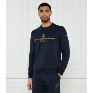 Aeronautica Militare Bluza Regular Fit - Bluzy męskie - miniaturka - grafika 1