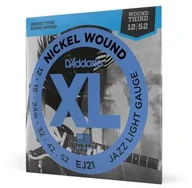 Struny gitarowe  - DAddario XL-EJ-21 struny do gitary elektrycznej 12-52 - miniaturka - grafika 1