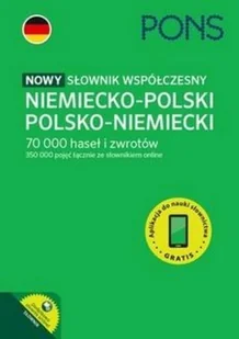 Nowy słownik współczesny niem-pol pol-niem PONS Nowa - Podręczniki dla szkół podstawowych - miniaturka - grafika 2