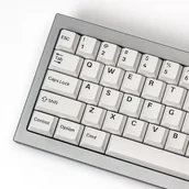 Gadżety dla graczy - Keychron Double Shot Cherry PBT Full Keycap Set Czarny on Biały - BOW PBT-11 - miniaturka - grafika 1