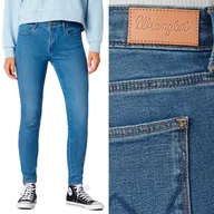Spodnie damskie - Wrangler Skinny W28Kje12P W26 L32 - miniaturka - grafika 1