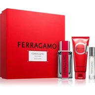 Zestawy perfum damskich - Ferragamo Ferragamo Red Leather Zestaw woda perfumowana 100 ml + szampon i żel pod prysznic 100 ml + woda perfumowana 10 ml - miniaturka - grafika 1