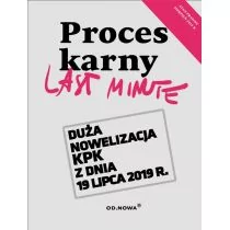 Last Minute Proces Karny 07 2019 Bogusław Gąszcz - Prawo - miniaturka - grafika 1