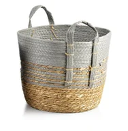 Kosze wiklinowe - BALI Kosz XL 33x26cm BOHO - miniaturka - grafika 1