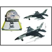 Samoloty i helikoptery - Samolot wojskowy 21cm ze światłem i dźwiękiem 3-kolory - miniaturka - grafika 1