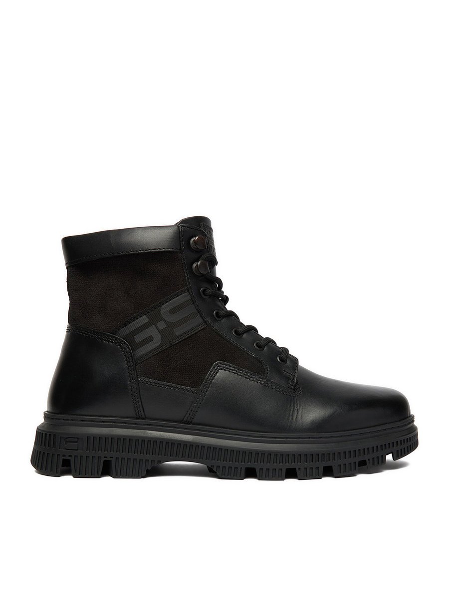 G Star Raw Trzewiki Męskie Czarny G-STAR RAW-EO-HULK-01 MI24 Czarny