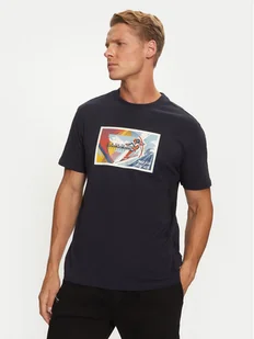 Napapijri T-Shirt S-Portalet Ss NP0A4I3E Granatowy Relaxed Fit - Koszulki męskie - miniaturka - grafika 1