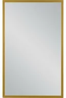 Lustra - Lustro łazienkowe w złotej ramie aluminiowej 50x80cm - miniaturka - grafika 1