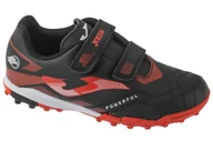Piłka nożna - Joma Powerful Jr 2502 TFV POJW2501TFV, dla chłopca, buty piłkarskie - turfy, Czarne - miniaturka - grafika 1