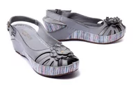Sandały damskie - ARTIKER RELAKS 42C0409 grey, sandały damskie - Artiker Relaks - miniaturka - grafika 1
