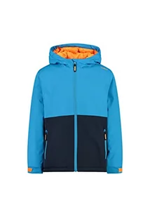 CMP - Kid Jacket Fix Hood, Boy, Danubio, 152 - Kurtki i płaszcze dla chłopców - miniaturka - grafika 1