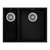 Zlewozmywaki - Teka SQUARE 2B 560 TG czarny - miniaturka - grafika 1