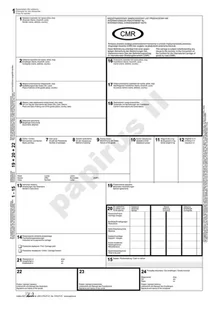 Papirus DRUK LIST PRZEWOZOWY 4SKL A4 PIR CMR MIEDZYNAROD 31552-uniw - Druki akcydensowe - miniaturka - grafika 1