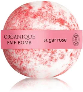 ORGANIQUE Musująca Kula do kąpieli Sugar Rose - Kosmetyki do kąpieli - miniaturka - grafika 1