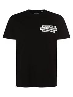Koszulki męskie - Jack & Jones - T-shirt męski  JCOSpirit  duże rozmiary, czarny - grafika 1