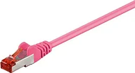 Patchcordy - MicroConnect RJ-45/RJ-45 kat.6 F/UTP Różowy 2m B-FTP602PI - miniaturka - grafika 1