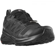 Buty trekkingowe damskie - Damskie buty do biegania Salomon X-Adventure Gore-Tex Rozmiar butów (UE): 39 1/3 / Kolor: czarny - miniaturka - grafika 1