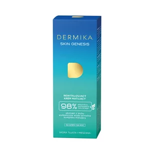 Dermika Pielęgnacja SKIN GENESIS Rewitalizujący krem matujący na dzień i na noc 50 ml - Kremy do twarzy - miniaturka - grafika 1